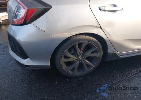 2018 Honda Civic Sport Touring from USA, damaged, VIN SHHFK7H99JU409244